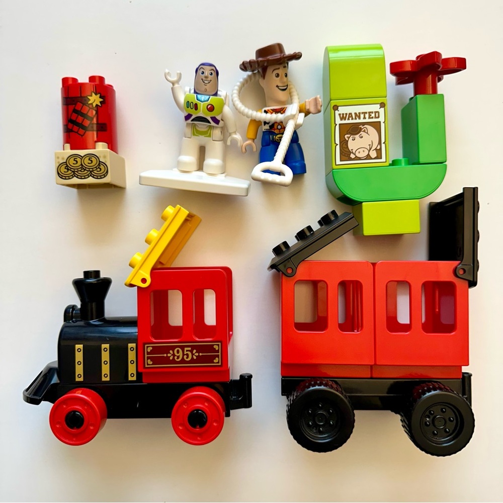 Retired Lego 10894 — Toy Story Train Building Set with Figures